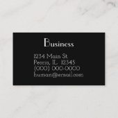 Visitekaartje voor regenboogpaw afdrukken (Achterkant)