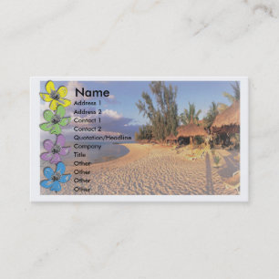 Visitekaartje voor reizen