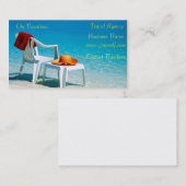 Visitekaartje voor reizen (Voorkant / Achterkant)