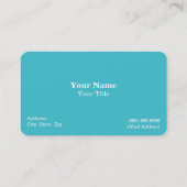 Visitekaartje voor reizen/vakantie (Achterkant)