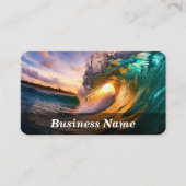 Visitekaartje voor reizen/vakantie (Voorkant)