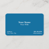 Visitekaartje voor reizen/vakantie (Achterkant)