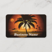 Visitekaartje voor reizen/vakantie (Voorkant)