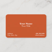 Visitekaartje voor reizen/vakantie (Achterkant)