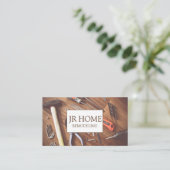 Visitekaartje voor renovatie thuis (Staand voorkant)