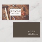 Visitekaartje voor renovatie thuis (Voorkant / Achterkant)