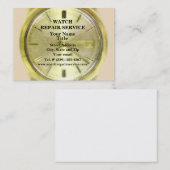 Visitekaartje voor reparatie bekijken (Voorkant / Achterkant)