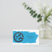 Visitekaartje voor reparatie van de afvoerleiding (Staand voorkant)