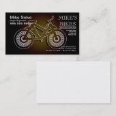 Visitekaartje voor reparatie van fietsen (Voorkant / Achterkant)