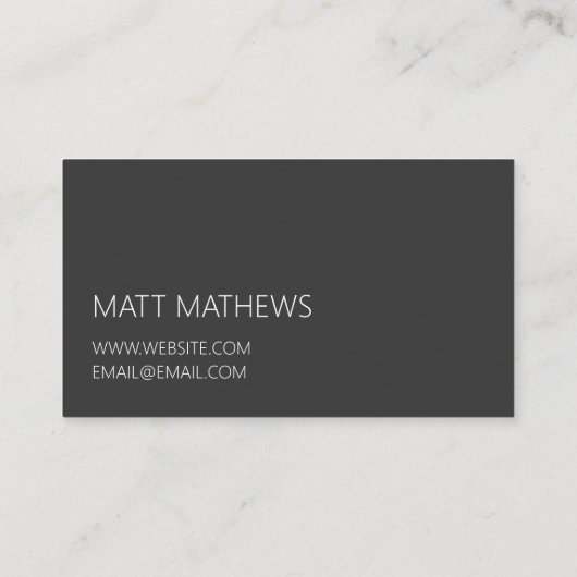 Visitekaartje voor reparatie van toestellen (Achterkant)