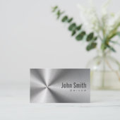 Visitekaartje voor roestvrij staal (Staand voorkant)