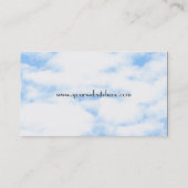 Visitekaartje voor scherven (Achterkant)