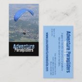 Visitekaartje voor scherven (Voorkant / Achterkant)