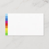 Visitekaartje voor schilder (Achterkant)