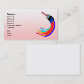 visitekaartje voor schilder (Voorkant / Achterkant)