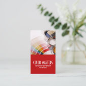 Visitekaartje voor schilderconstructie (Staand voorkant)