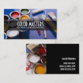 Visitekaartje voor schilderconstructie (Voorkant / Achterkant)