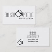 Visitekaartje voor schilderconstructie (Voorkant / Achterkant)