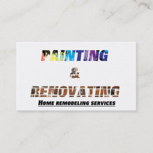 Visitekaartje voor schilderen en renoveren van ser