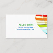 Visitekaartje voor schilderijen (Achterkant)