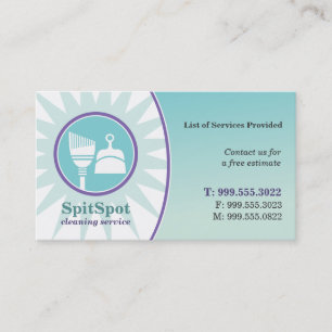 Visitekaartje voor schonere reinigingsservice