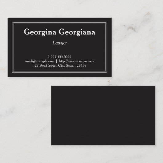 Visitekaartje voor schoonmaak- en beroepsjuryleden (Voorkant / Achterkant)