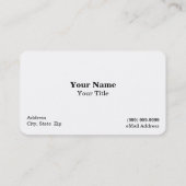 Visitekaartje voor schoonmaakdiensten in het huis (Achterkant)