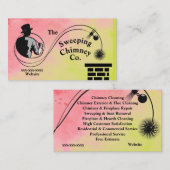 Visitekaartje voor schoorsteenreiniging (Voorkant / Achterkant)