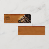 Visitekaartje voor schrijfmachines (Voorkant / Achterkant)