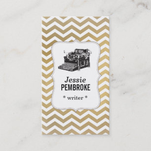 Visitekaartje voor schrijfmachines - foliën voor k