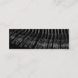 Visitekaartje voor schrijvers