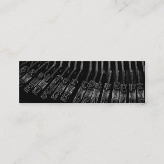 Visitekaartje voor schrijvers