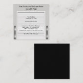 Visitekaartje voor Self Storage- en Moving Service (Voorkant / Achterkant)