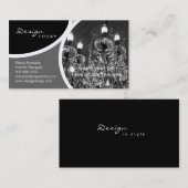 Visitekaartje voor Sjabloon binneninrichting (Voorkant / Achterkant)