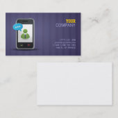 visitekaartje voor smartphone (Voorkant / Achterkant)