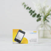 visitekaartje voor smartphone (Staand voorkant)