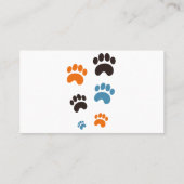 Visitekaartje voor snoepjes voor meester (Achterkant)