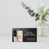 Visitekaartje voor spa en esthetica (Staand voorkant)
