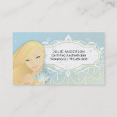 Visitekaartje voor spa en esthetica (Achterkant)