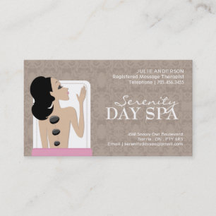 Visitekaartje voor spa en esthetica