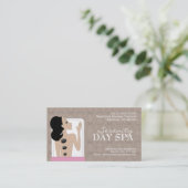 Visitekaartje voor spa en esthetica (Staand voorkant)