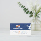 visitekaartje voor specialist in stukadoren (Staand voorkant)