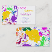 visitekaartje voor splash (Voorkant / Achterkant)