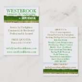 Visitekaartje voor stadsverzorging en landschapso (Voorkant / Achterkant)