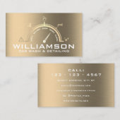 Visitekaartje voor stijl van het bedieningspaneel  (Voorkant / Achterkant)