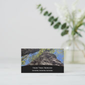 Visitekaartje voor structuurservice (Staand voorkant)