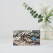 Visitekaartje voor structuurservice (Staand voorkant)