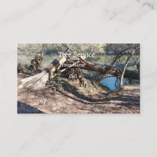 Visitekaartje voor structuurservice (Voorkant)