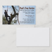 Visitekaartje voor structuurservice (Voorkant / Achterkant)