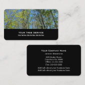 Visitekaartje voor structuurservice (Voorkant / Achterkant)